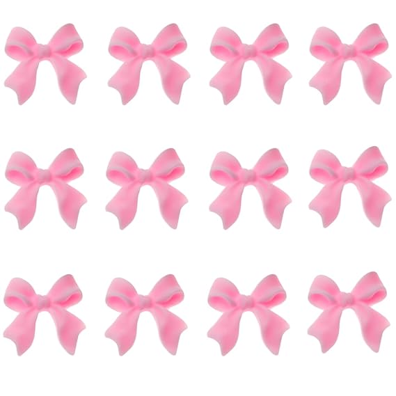 Pink Bows 5pc