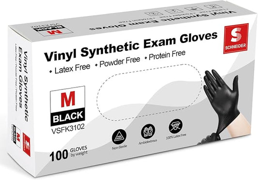 Vinyl Synthetic Exam Gloves