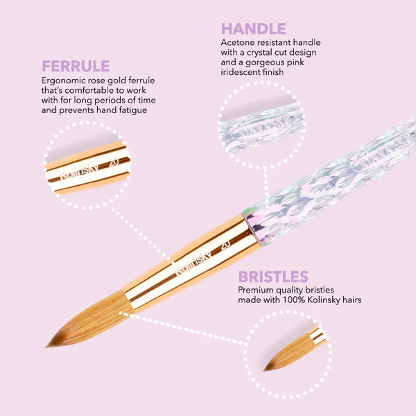 KIARA SKY Kolinsky Brush #8