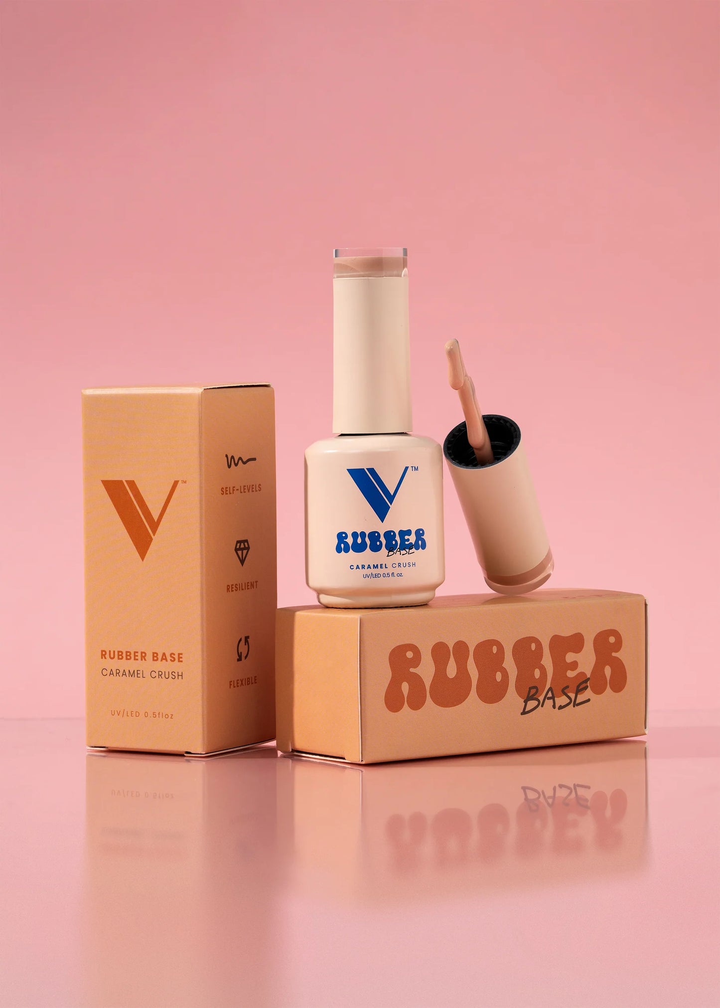 Vbeauty Rubber Base Caramel Crush