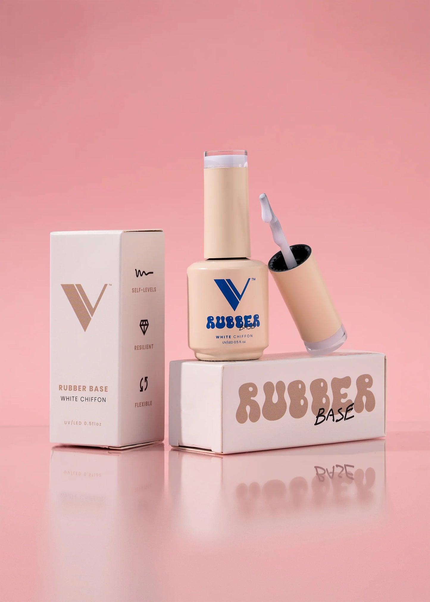 Vbeauty Ruber Base White Chiffon