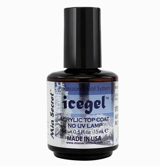Ice gel acrylic top coat NO UV LAMP