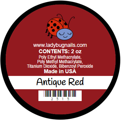 Lady Bug Antique Red