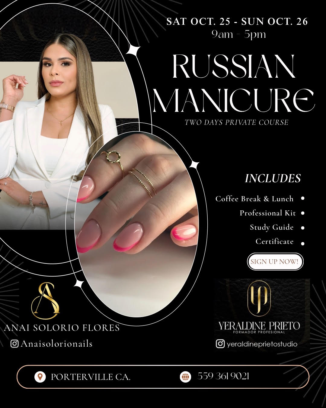 RUSSIAN MANICURE TWO DAY COURSE
